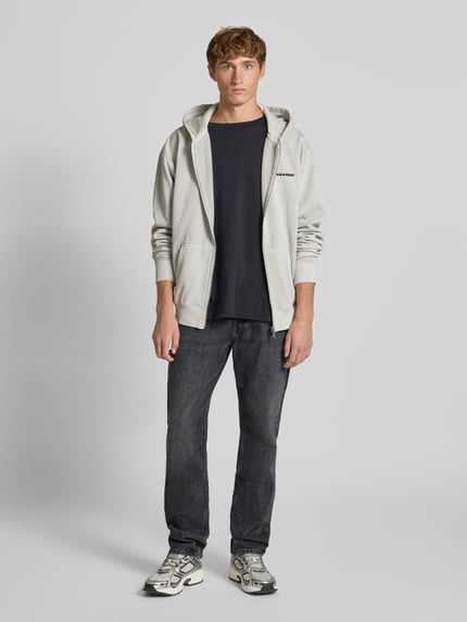 Marc O'Polo DENIM Jeansy o kroju straight fit z czystej bawełny model ‘SVERRE’ Czarny 1