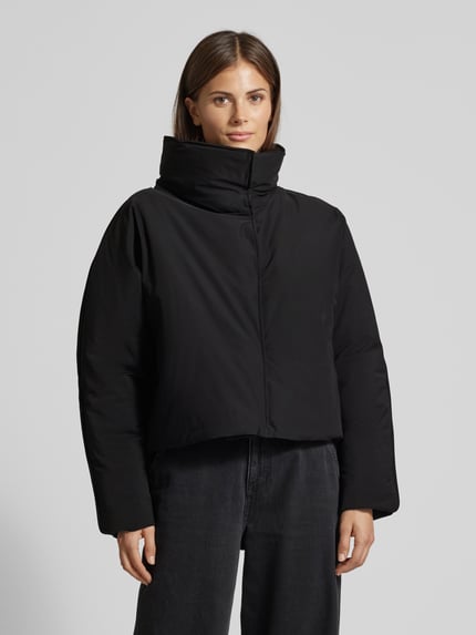 Jake*s Casual Steppjacke mit Stehkragen Black 4