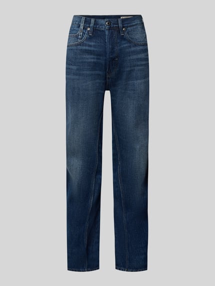 Produktfoto, dunkelblaue Tapered Fit Jeans aus reiner Baumwolle Modell 'G-Star Arc' von G-Star RAW, Herren Tapered Fit Jeans.