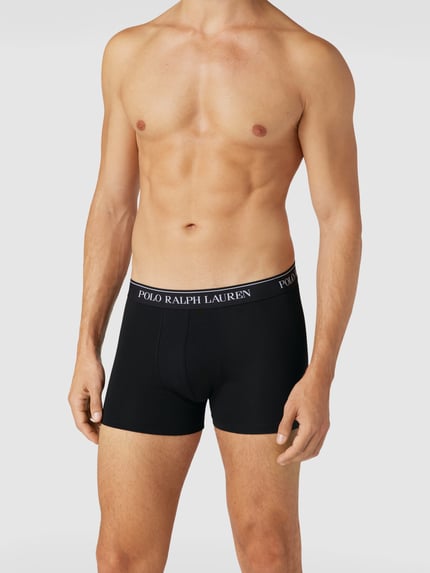 Polo Ralph Lauren Underwear Trunks mit elastischem Logo-Bund im 5er-Pack Black 1