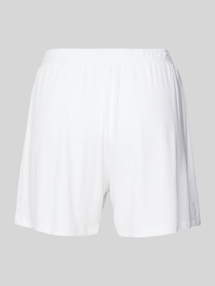 GUESS Szorty od piżamy o kroju relaxed fit z wyhaftowanym logo model ‘LIA’ Złamany biały 3