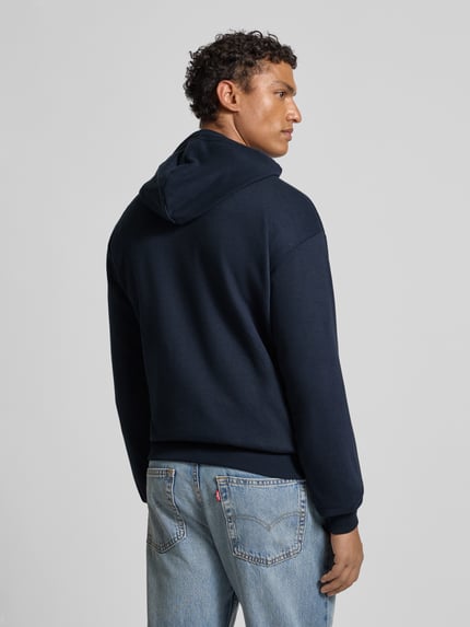 Tommy Hilfiger Regular fit hoodie van katoenmix Marineblauw - 5