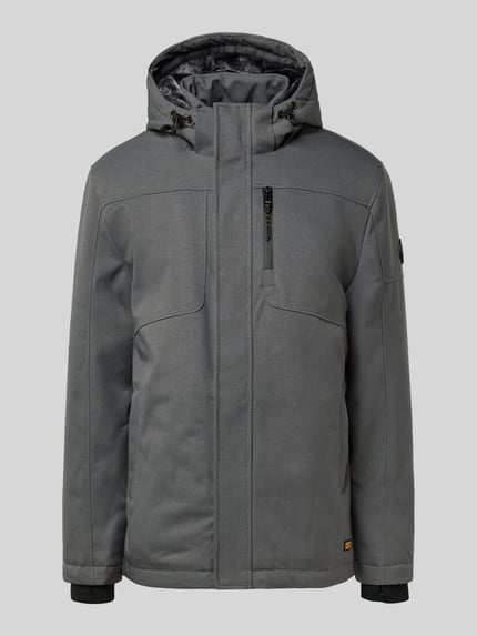 Cars Jeans Regular fit parka met capuchon model 'ROCKO' Grafiet - 2