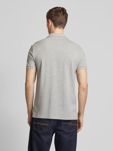 Polo Ralph Lauren Slim Fit Poloshirt mit Label-Stitching Beige 5