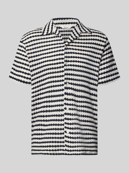 Selected Relaxed Fit Poloshirt aus Baumwoll-Mix Modell 'DYLAN' Blau 2