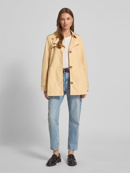 Christian Berg Woman Selection Trenchcoat mit Bindegürtel Sand 1