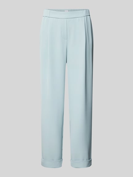 Jake*s Collection Hose mit fixierten Beinumschlägen Aqua 2