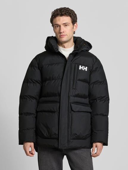 Helly Hansen Parka mit Logo und Pattentaschen Modell 'VARDO' Black 4