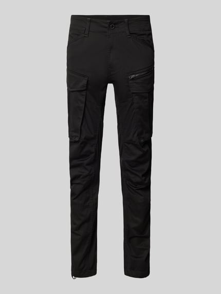 G-Star RAW Regular tapered fit cargobroek met ritszak Zwart - 2