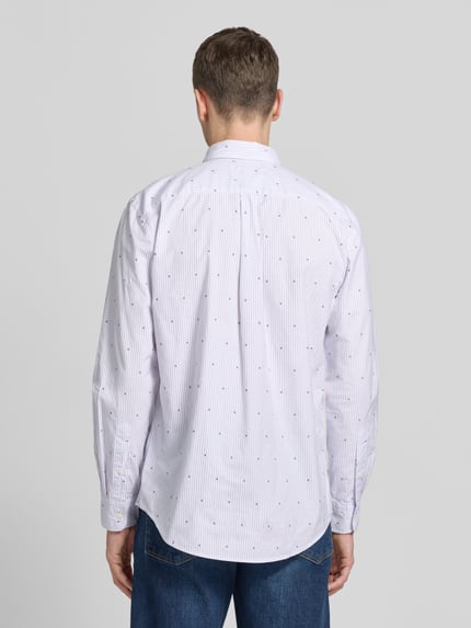 Tommy Hilfiger Koszula casualowa o kroju regular fit z czystej bawełny Jasnoniebieski 5