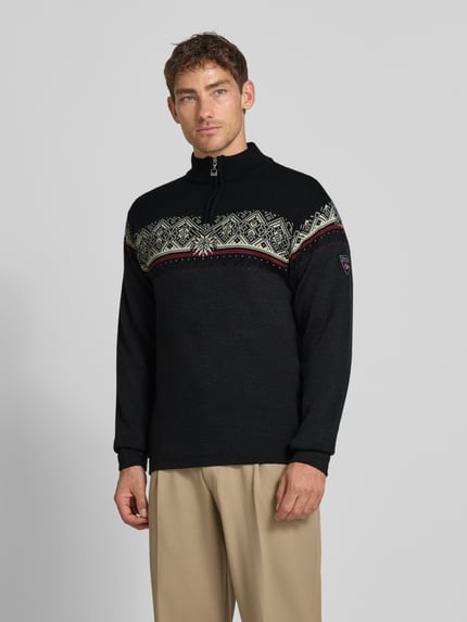 Dale of Norway Troyer aus reiner Wolle Modell 'Moritz' Anthrazit 4