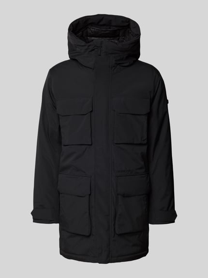Didriksons Parka mit Pattentaschen Modell 'AIDEN' Black 2