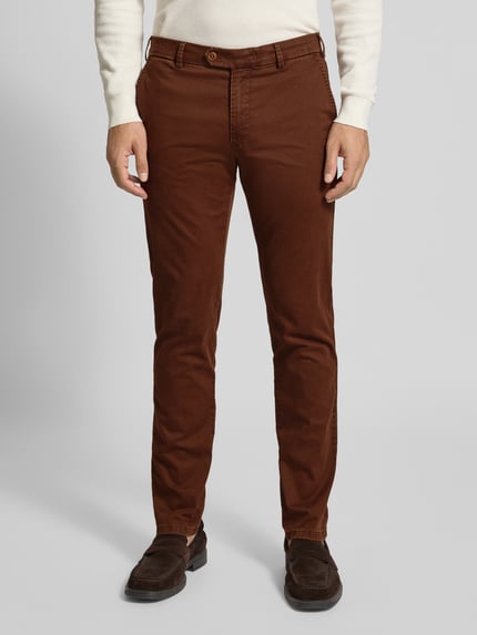 MMX Broek met achterzakken, model 'Lupus' Roestrood - 4