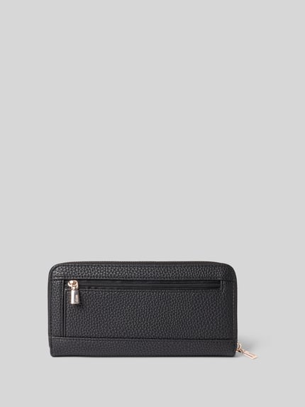 GUESS Portemonnee met ritssluiting rondom Zwart - 2