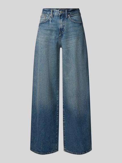 Barrel Jeans aus reiner Baumwolle Modell 'TAYLOR' Shop The Look MANNEQUINE