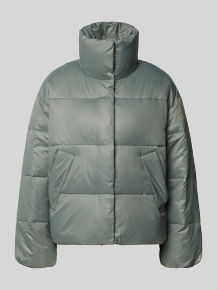 mbyM Steppjacke mit Stehkragen Modell 'Seraphina' Schilf 2