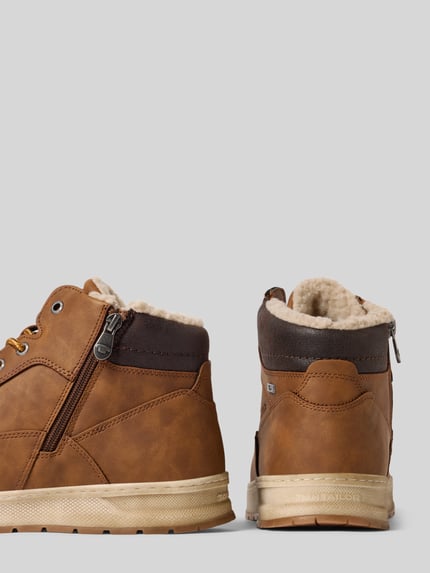 Tom Tailor Boots mit wärmendem Futter Cognac 2