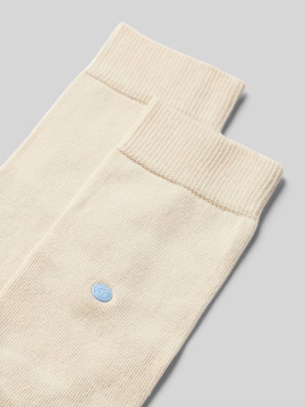 Burlington Socken in unifarbenem Design Modell 'LADY' Beige 2