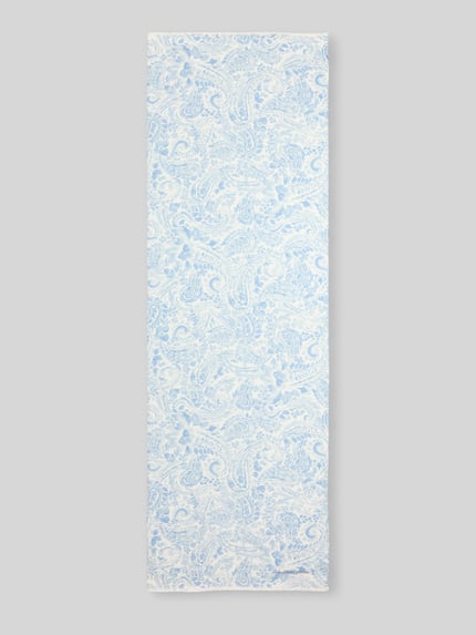 Lauren Ralph Lauren sjaal van katoenmix Blauw - 3