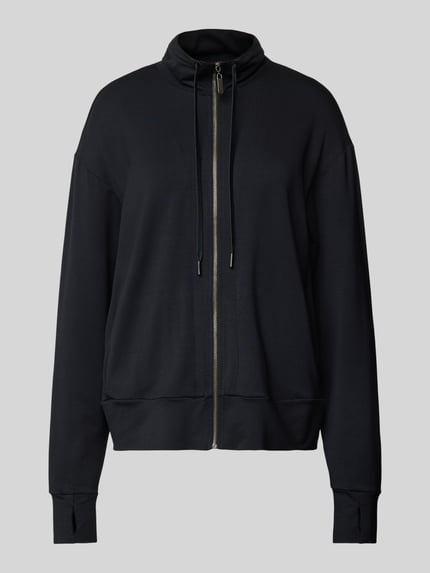 HANRO Sweatjacke mit Reißverschluss Modell 'Balance' Black 2