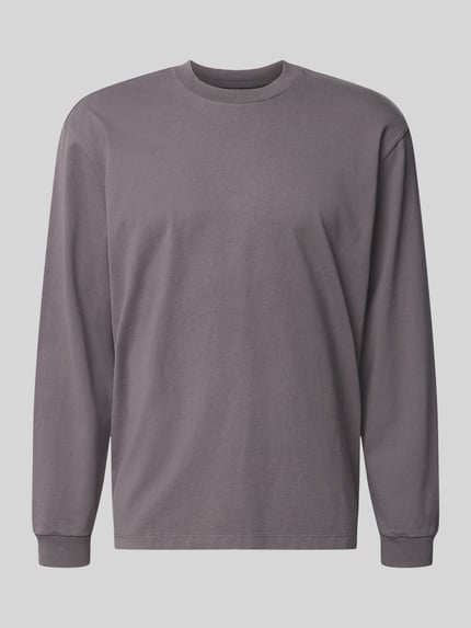 Loose Fit Langarmshirt aus reiner Baumwolle Shop The Look MANNEQUINE