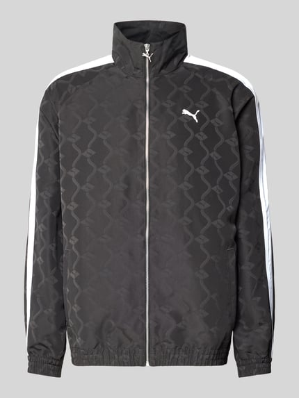PUMA Performance Kurtka treningowa z zamkiem błyskawicznym i logo Czarny 2