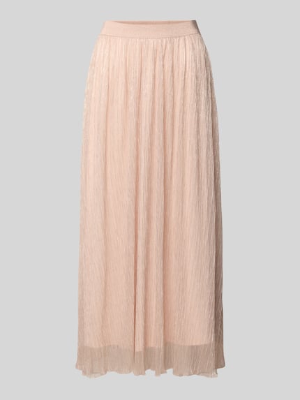 Oui Maxirock mit Strukturmuster Rose 2
