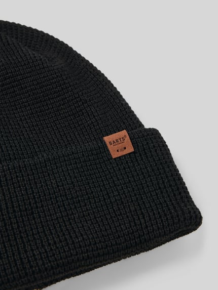 Barts Beanie mit Label-Detail Black 2