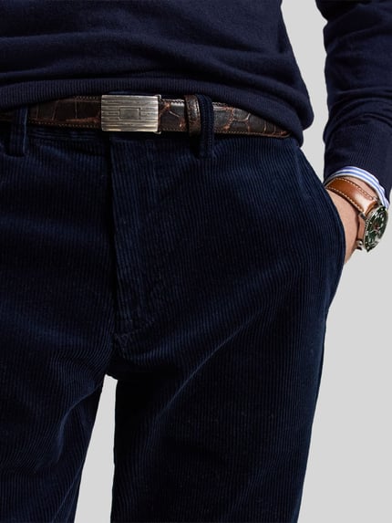 Polo Ralph Lauren Straight Fit Cordhose aus Baumwoll-Mix  Marine 3