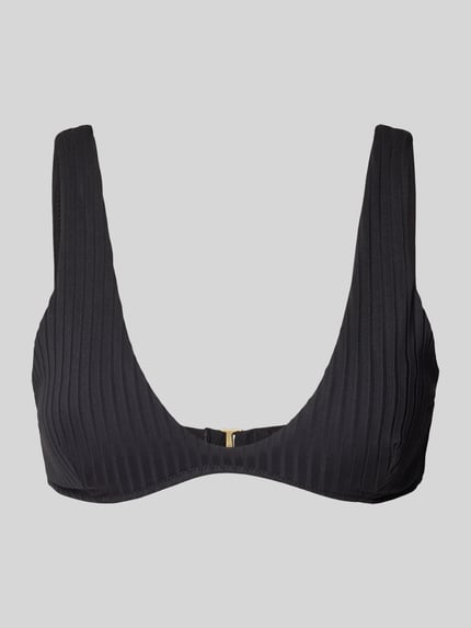 Rip Curl Bustier-Bikini-Oberteil mit Strukturmuster Black 1