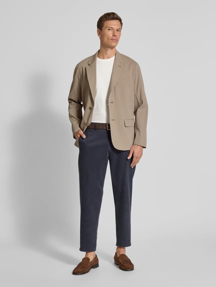 Armani Exchange Colbert met klepzakken en reverskraag Beige - 1