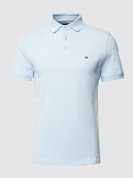 Tommy Hilfiger Koszulka polo o kroju slim fit model ‘1985’ Jasnoniebieski 2