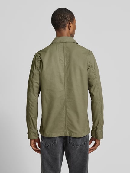 s.Oliver RED LABEL Regular Fit Hemdjacke im Utility-Look Oliv 5