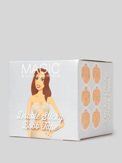 MAGIC Bodyfashion Taśma do biustu obustronnie klejąca Écru 4