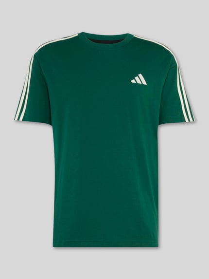 adidas Sportswear Regular Fit T-Shirt aus reiner Baumwolle Modell 'M 3S SJ LC T' Gruen 2