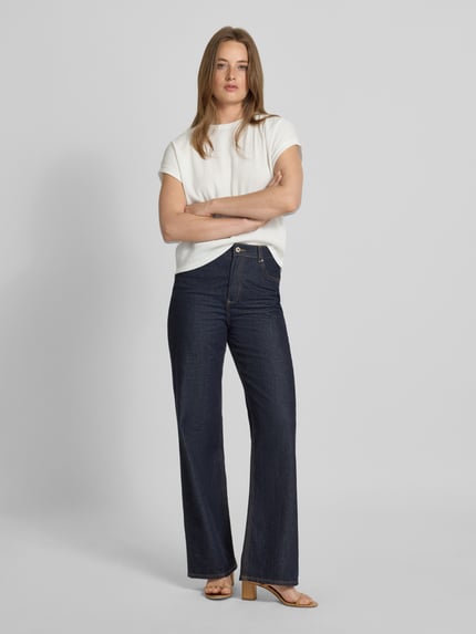 someday. Blusenshirt mit Rundhalsausschnitt Modell 'Kanita' Offwhite 1