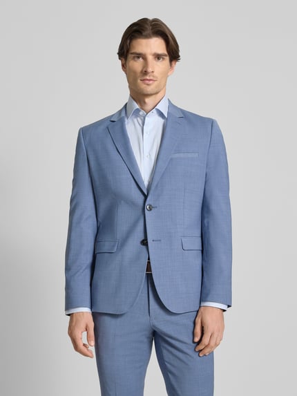 HUGO Marynarka do garnituru o kroju slim fit z mieszanki wełny model ‘ARTI’ Jasnoniebieski 4