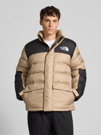The North Face Kurtka pikowana z wyhaftowanym logo model ‘LIMBARA’ Beżowy 4