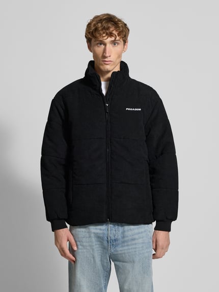 PEGADOR Puffer Jacket mit Stehkragen Black 4