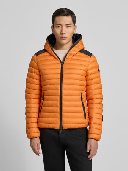 Save The Duck Steppjacke mit Zweiwege-Reißverschluss Modell 'JELEP' Orange 4