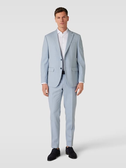 Pierre Cardin Sakko mit Strukturmuster Modell 'Grant' Hellblau 1