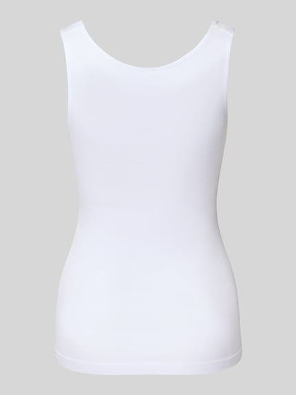 Produktfoto, Slim Fit Tank Top aus Modal-Mix im 2er-Pack von Marc O'Polo, Look: effen, jersey, logodetail, modalmix, set van 2