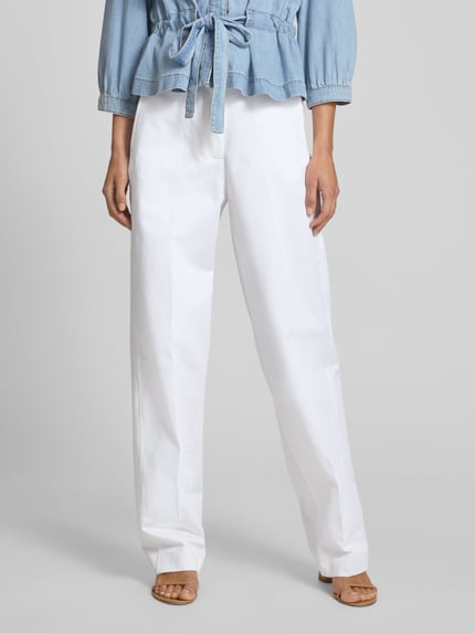 Tommy Hilfiger Relaxed fit chino van puur katoen Wit - 4