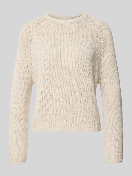 Marc O'Polo Relaxed Fit Pullover aus Baumwoll-Mix Stein 2