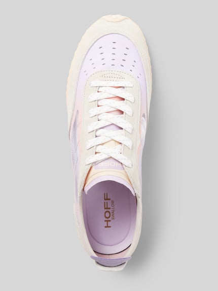 HOFF Sneakersy skórzane z nadrukiem z logo model ‘SWALLOW’ Szarobrązowy 3