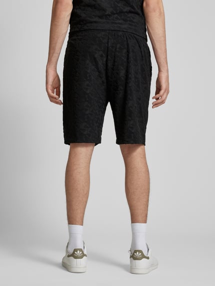 ellesse Regular Fit Shorts mit Strukturmuster Modell 'VIZZANO' Black 5