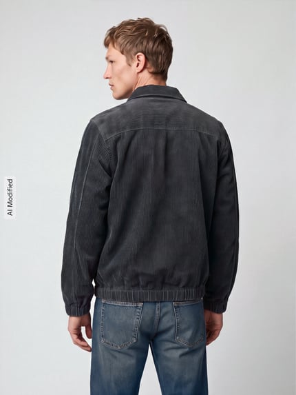 Marc O'Polo DENIM Regular Fit Hemdjacke aus reiner Baumwolle Graphit 5