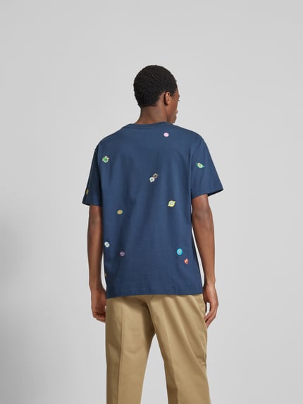 Kenzo T-shirt met ronde hals Donkerblauw - 5