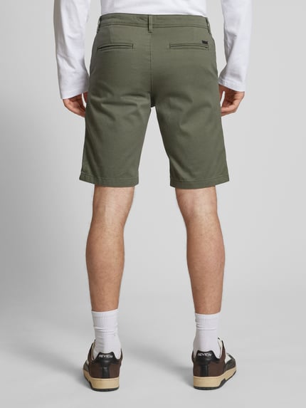 JACK & JONES Regular Fit Shorts mit Eingrifftaschen Modell 'BOWIE' Oliv 5