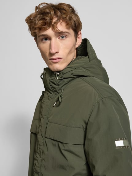 Tommy Jeans Regular Fit Parka mit Kapuze Modell 'CITY READY' Dunkelgruen 3
